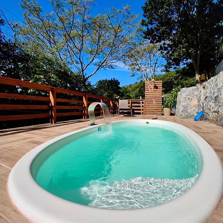 Gray House - Com Piscina Pertinho Do Mar! Villa Palhoca Exterior photo