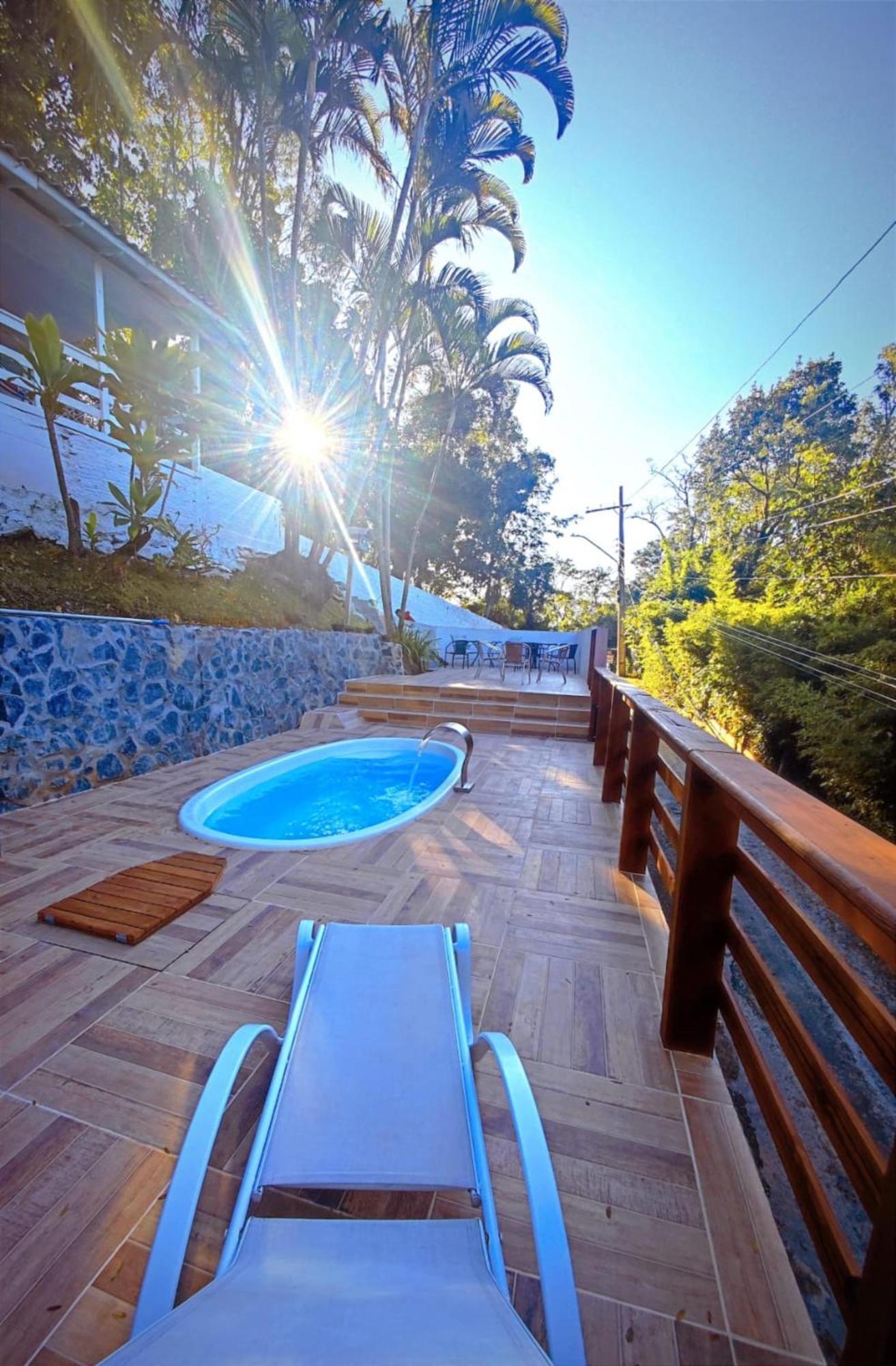 Gray House - Com Piscina Pertinho Do Mar! Villa Palhoca Exterior photo