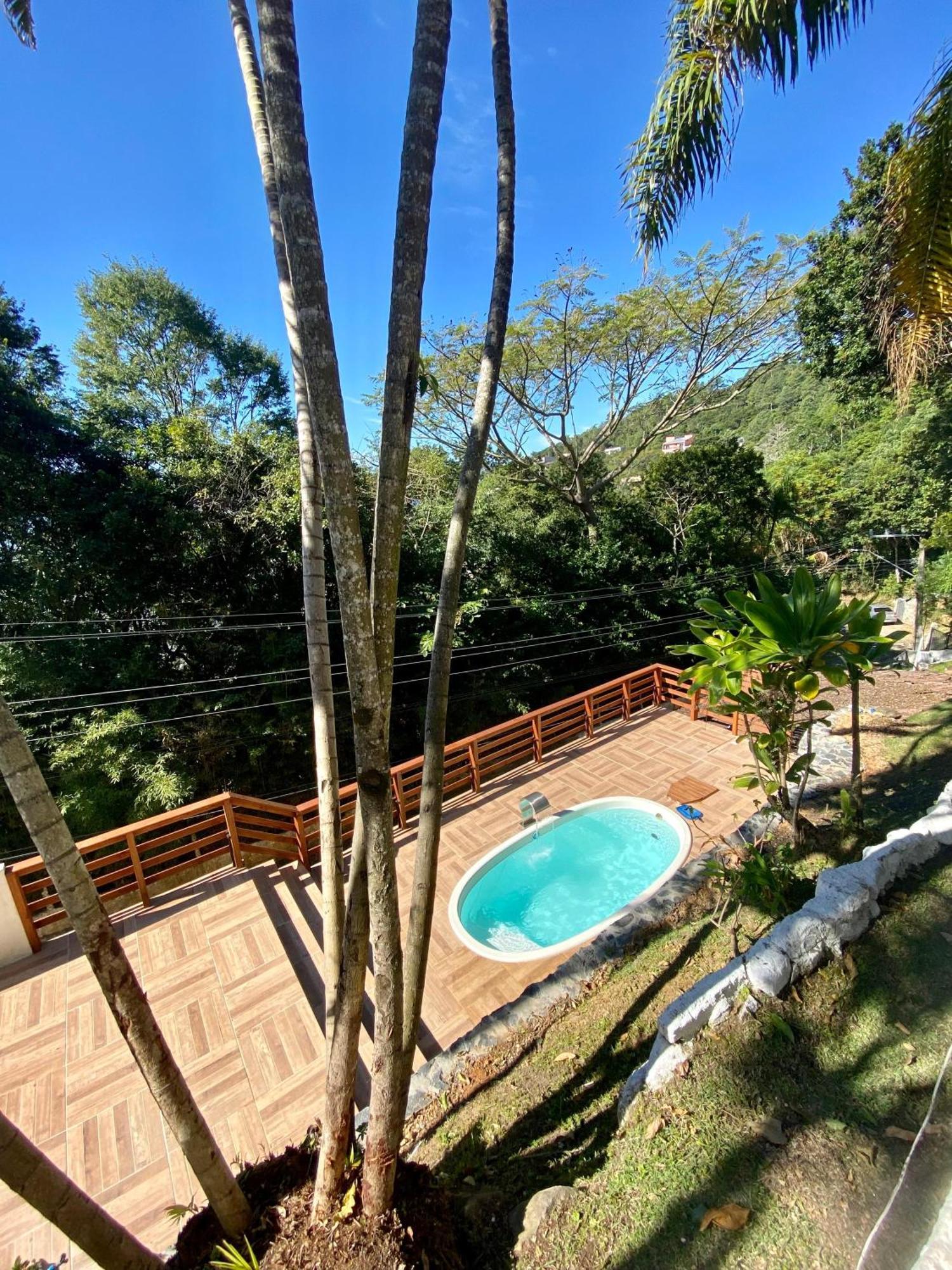 Gray House - Com Piscina Pertinho Do Mar! Villa Palhoca Exterior photo